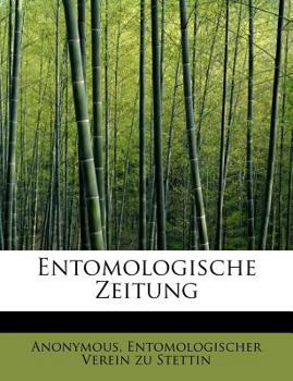 Paperback Entomologische Zeitung [German] Book