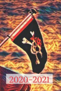 Crossbones Flag Ship's Captain Pirate Lovers Journal for Daily Thoughts Notebook Cute Diary for Outdoor People: Gratitude inspiration & Brainstorming ... Paper Book (Journal has a matching Planner)