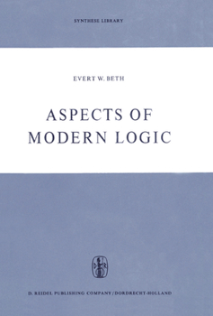 Hardcover Aspects of Modern Logic Book