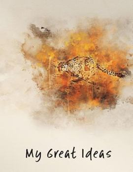 Paperback My Great Ideas: Cheetah Book