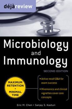 Paperback Deja Review: Microbiology and Immunology Book