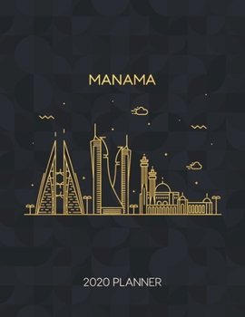 Paperback Manama 2020 Planner: Weekly & Daily - Dated With To Do Notes And Inspirational Quotes Book