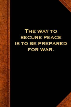 2020 Daily Planner Ben Franklin Quote Peace War Vintage Style 388 Pages: 2020 Planners Calendars Organizers Datebooks Appointment Books Agendas