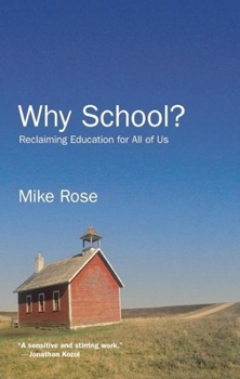 Hardcover Why School? Book