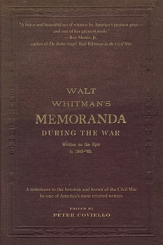 Memoranda During the War - Book  of the Civil War