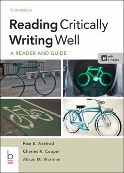 Paperback Reading Critically, Writing Well Book
