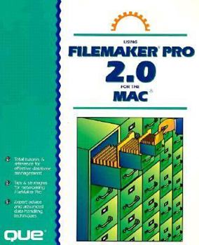 Paperback Using FileMaker Pro 2.0 for the Mac Book