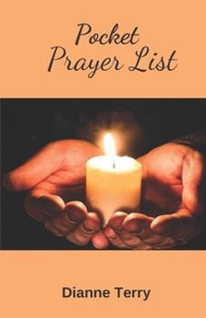Paperback Pocket Prayer List Book