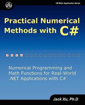 Paperback Practical Numerical Methods with C# Book
