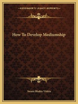 Paperback How to Develop Mediumship Book