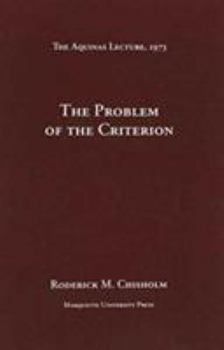 Hardcover The Problem of the Criterion, Book