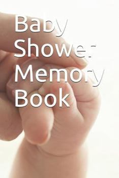 Paperback Baby Shower Memory Book