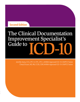 Paperback Clinical Documentation Improvement Specialist's Guide to ICD-10 Book