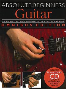 Paperback Absolute Beginners Guitar [With CD] Book