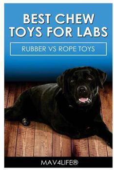 Paperback Best Chew Toys for Labs: Rubber Vs Rope Toys Book
