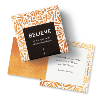 Misc. Thoughtfulls: Believe: 30 Pop-Open Cards with Messages Inside Book