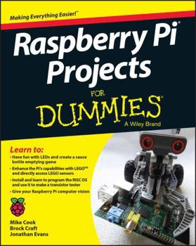 Paperback Raspberry Pi Projects for Dummies Book