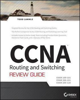Paperback CCNA Routing and Switching Review Guide: Exams 100-101, 200-101, and 200-120 Book