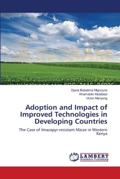 Paperback Adoption and Impact of Improved Technologies in Developing Countries Book