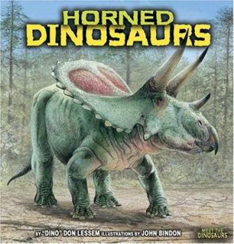 Hardcover Horned Dinosaurs Book