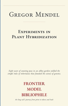 Paperback Experiments in Plant Hybridization Book