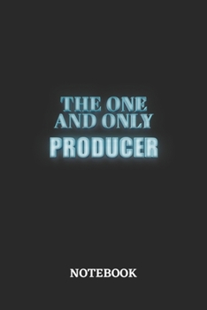 Paperback The One And Only Producer Notebook: 6x9 inches - 110 graph paper, quad ruled, squared, grid paper pages - Greatest Passionate working Job Journal - Gi Book