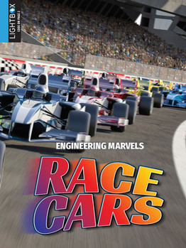 Library Binding Race Cars Book