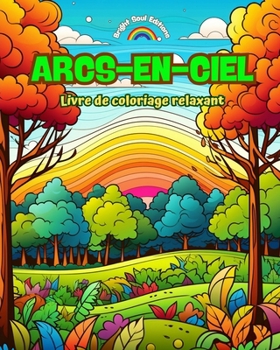 Arcs-en-ciel Livre de coloriage relaxant Arcs-en-ciel et paysages incroyables pour les amoureux de la nature: Scènes spirituelles d'arcs-en-ciel pour