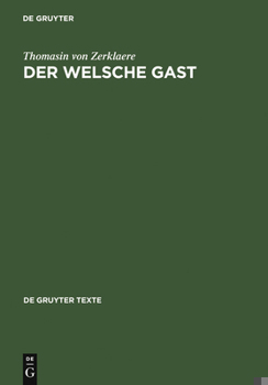 Hardcover Der Welsche Gast [German] Book