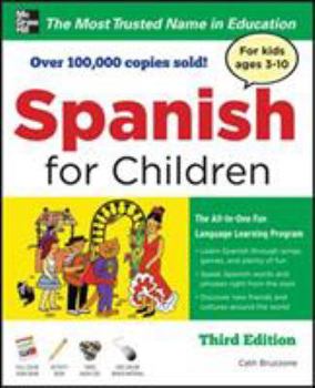 Paperback Spanish for Children with Three Audio Cds, Third Edition Book