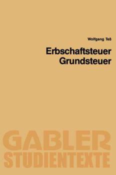 Paperback Erbschaftsteuer, Grundsteuer [German] Book