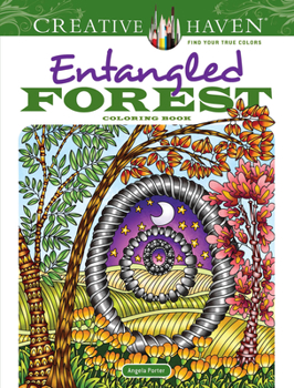 Paperback Creative Haven Entangled Forest Coloring Book