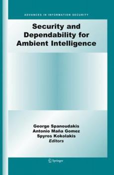 Paperback Security and Dependability for Ambient Intelligence Book