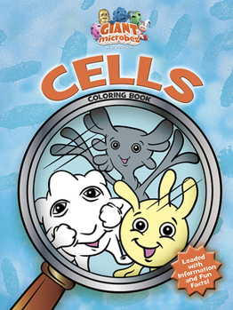 Paperback Giantmicrobes--Cells Coloring Book