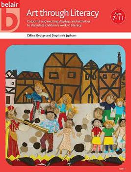 Paperback Art Through Literacy (Belair - A World of Display) Book