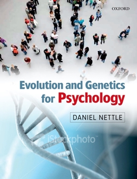 Paperback Evolution and Genetics for Psychology Book