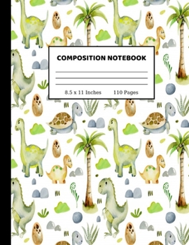 Composition Notebook: Pretty Wide Ruled Paper Notebook Journal | Wide Blank Lined Workbook for Teens Kids Students Girls for Home School College for Writing Notes | 8.5 x 11, 110 pages