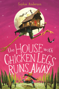 Library Binding House with Chicken Legs Runs Away Book