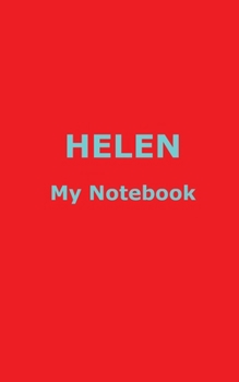 Paperback HELEN My Notebook Book