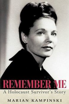 Paperback Remember Me: A Holocaust Survivor's Story Book