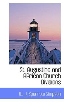 Paperback St. Augustine and African Church Divisions Book