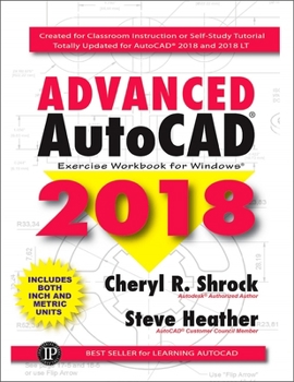 Paperback Advanced Autocad(r) 2018: Exercise Workbook Book