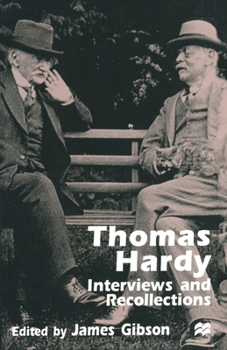 Paperback Thomas Hardy: Interviews and Recollections Book