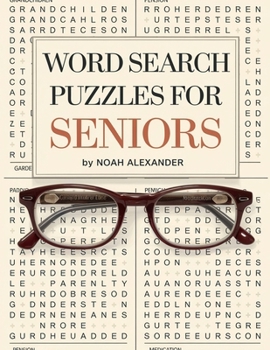 Paperback Word Search Puzzles for Seniors Book