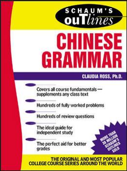 Paperback Schaum's Outline of Chinese Grammar Book