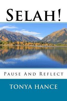 Paperback Selah!: Pause and Reflect Book