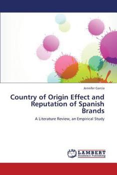 Paperback Country of Origin Effect and Reputation of Spanish Brands Book