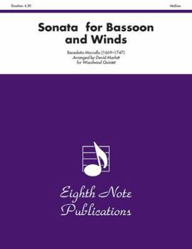 Paperback Sonat for Bassoon and Winds: Score & Parts Book
