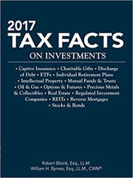 Paperback 2017 Tax Facts on Investments Book