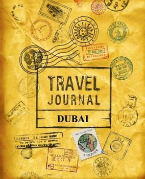 Paperback Travel Journal Dubai Book